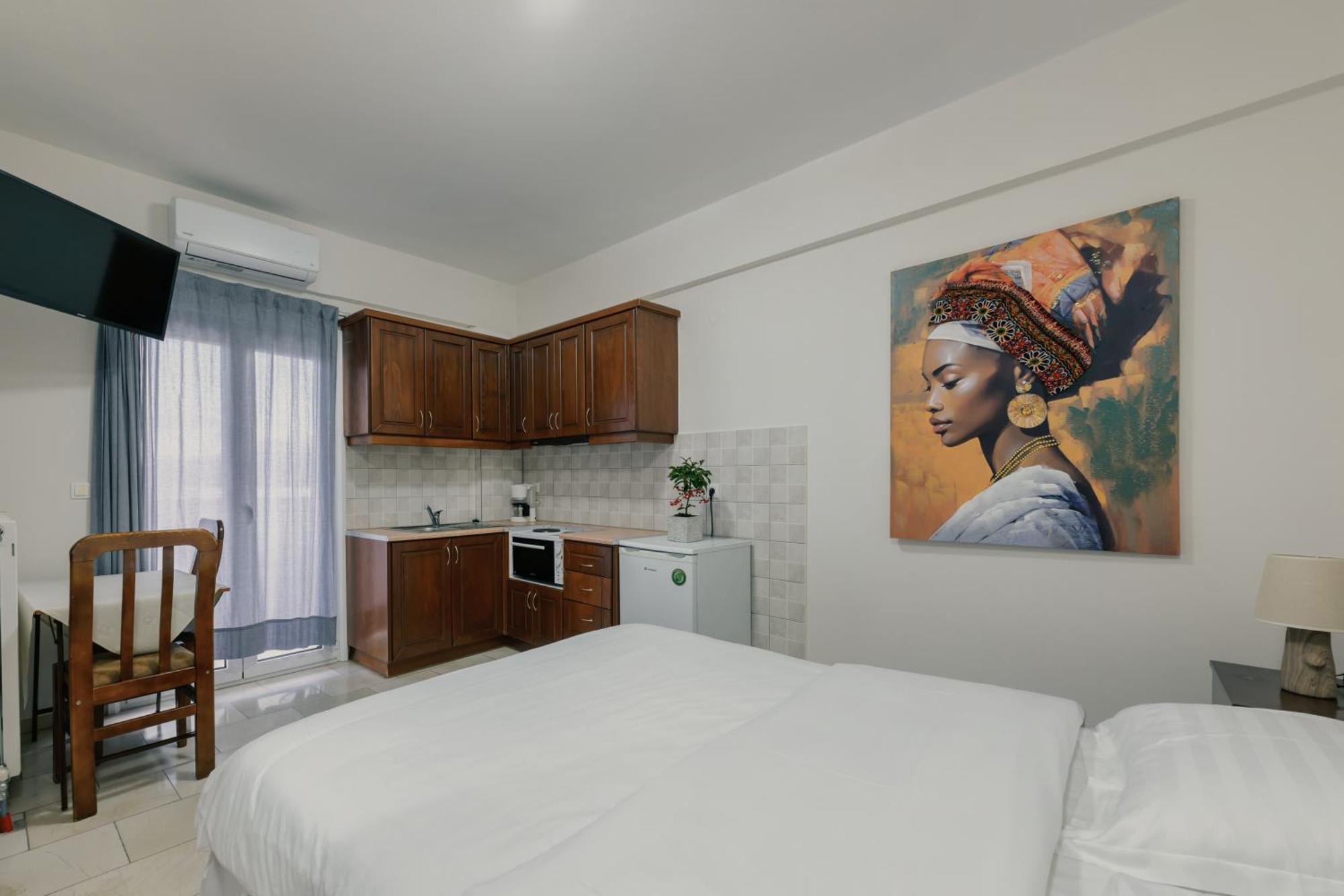 O Fotis Studios & Apartments Ioannina Bagian luar foto